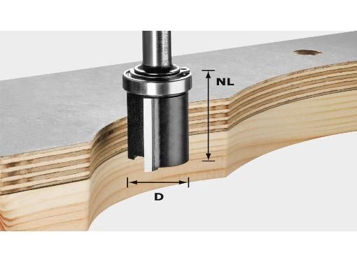 Фреза пригоночная FESTOOL HW S8 D19/NL25 (491028)