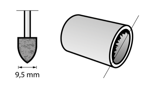 Шлифовальный камень из оксида алюминия Dremel (952) 26150952JA