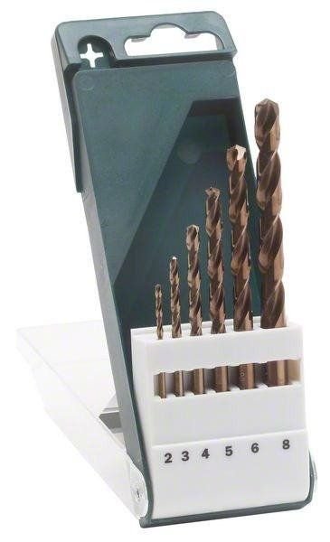 Набор из 6 свёрл Bosch HSS-G по металлу (2609255060)